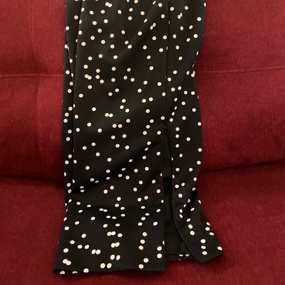 Alfani Pencil Skirt Polka Dot Black and White Women’s Size 20W - Picture 3 of 6